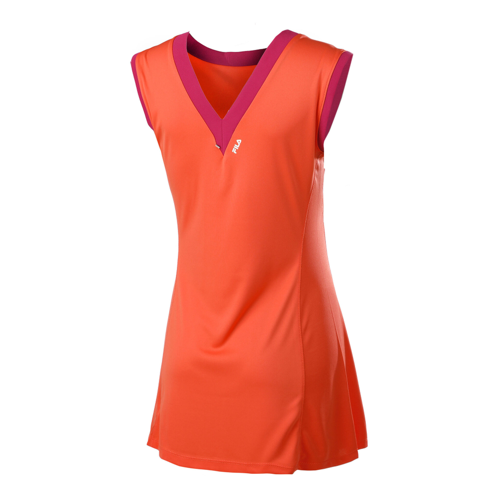 Женская теннисное платье Fila Isabella Dress Women - Orange, Pink