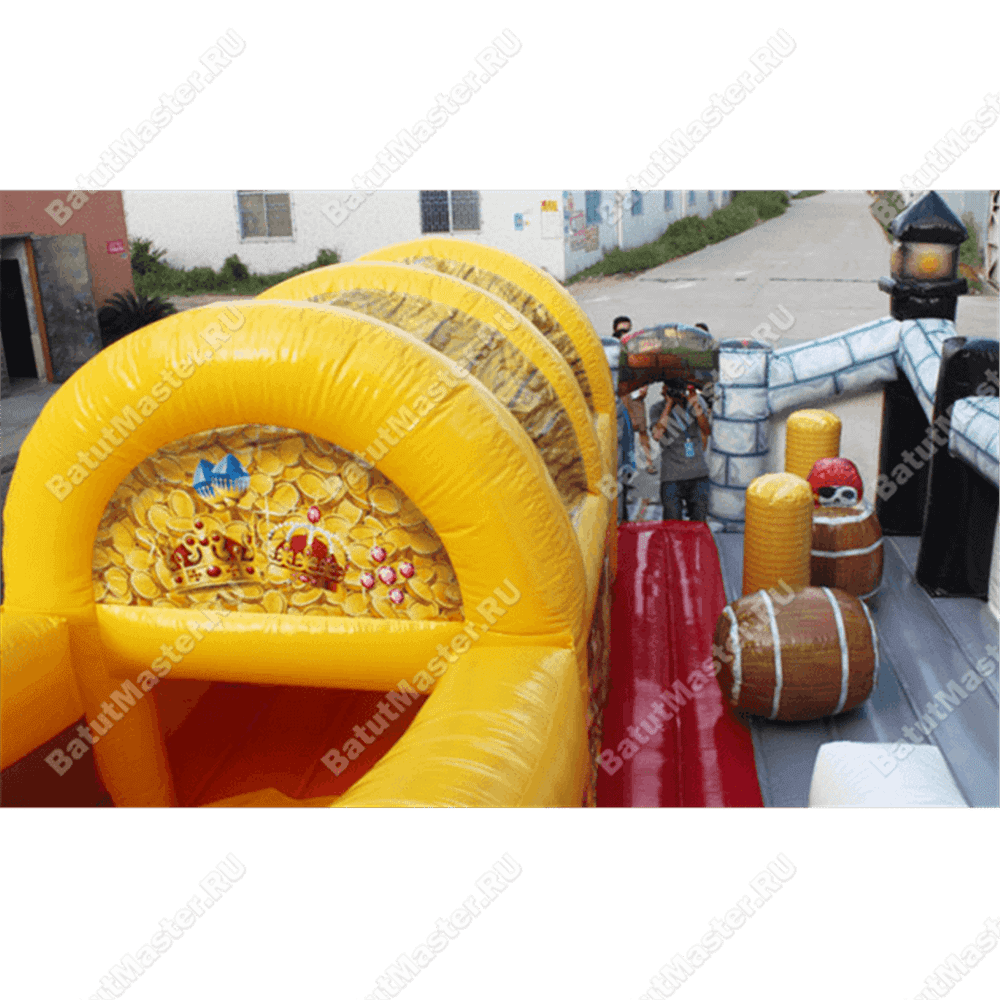 Коммерческий надувной батут "По следам пиратов"