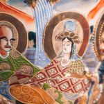 Парадная ваза в стиле Сацума