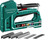 KRAFTOOL Universal-HD 6-в-1: 53 (A/10/JT21) 23GA(6-14мм) / 140 (G/11/57) 20GA(8-14мм)/13/ 53F/300/500, универсальный алюминиевый степлер (3188)