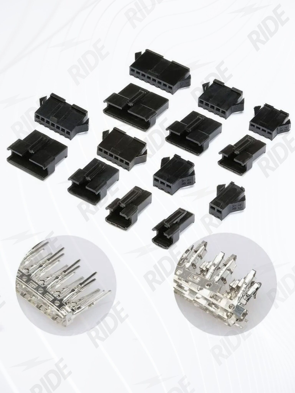 Разъем коннектор JST SM2.54 папа 6 pin (1000 шт.)