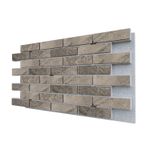 Негорючая термопанель ППС PRO Paradyz Mattone Pietra Grafit Elewacja 0,60 м², 1020x600 мм