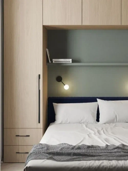 Ручка мебельная А 210 мм (192) черная 4 шт.