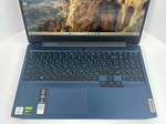 Ноутбук Lenovo IdeaPad Gaming 3 15IMH05 (81Y40096RK) 15.6"/Intel Core i7 10750H/RAM 8GB/SSD 512GB/NVIDIA GeForce GTX 1650 4G/1920*1080/IPS/Windows 11/Подсветка кл-ры: LED/Синий. Состояние: B1