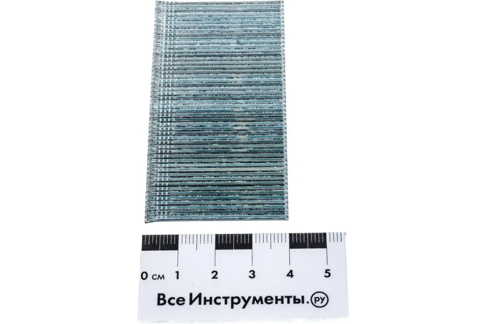 Гвозди для пневматического нейлера (16GA, сечение 1,6х1,4, длина 40 мм, 2500 шт.) MATRIX 57611