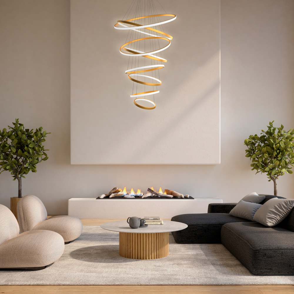 Подвесная светодиодная люстра Lightstar Rotonda 736483