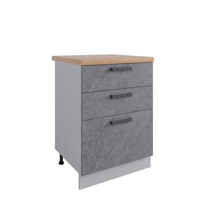 Кухня Модуль СЯБ 600 Ройс Гранит Грей