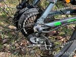 Электровелосипед Eltreco XT 600 Pro (Серо-зеленый)