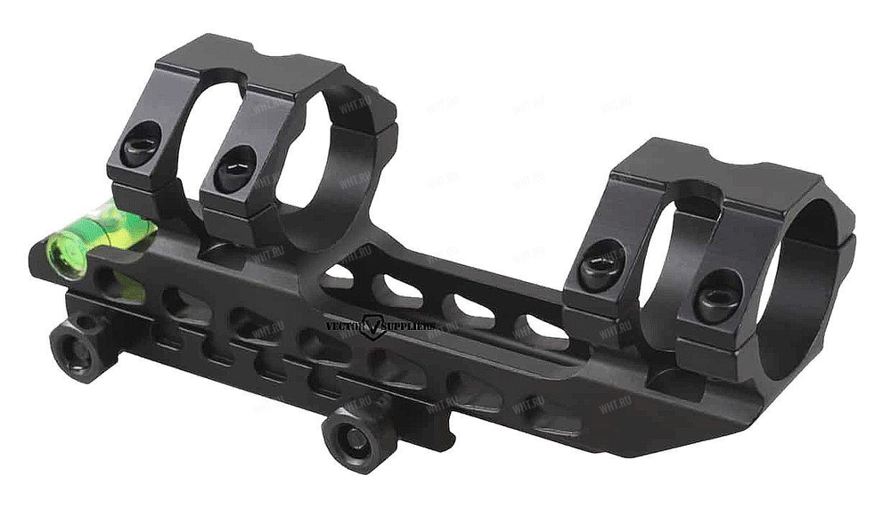 Кронштейн VECTOR 1-Piece ACD Mount Extra Long, 30 мм, BH=21 мм, 0 МОА, на базу Picatinny
