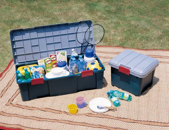 Экспедиционный ящик IRIS RV Box 900D, на пикнике.