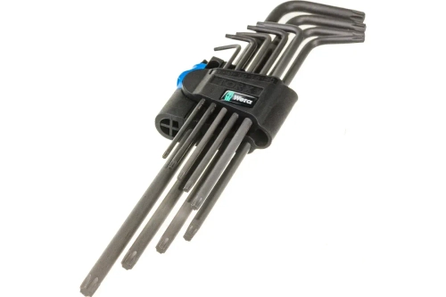 967/9 TX XL HF TORX® 1 Набор Г-образных ключей с фиксацией крепежа, удлиненный, TX 8 - TX 40, 9 пред WE-024450
