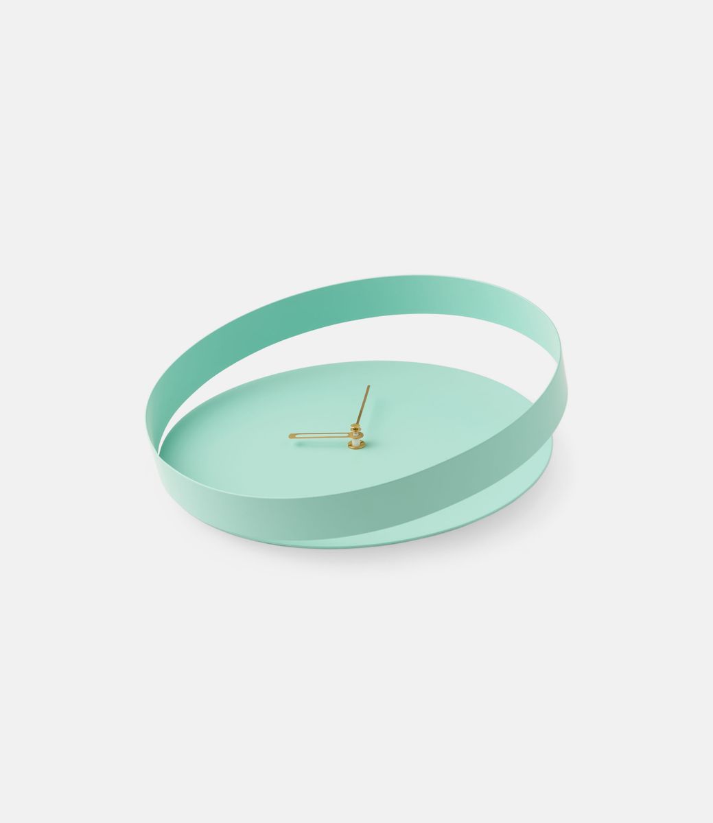 Beyond Object Orbis Turquoise — настенные часы