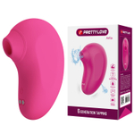 Розовый вакуумный клиторальный массажер Arila (Цвет: розовый)