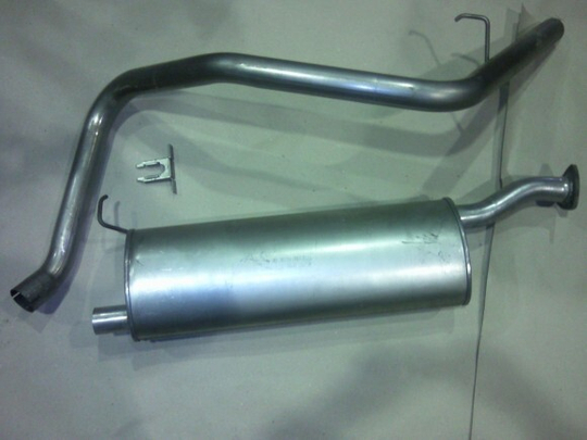 Комплект системы выхлопа 3дв Нива 4х4/Легенд под ГБО