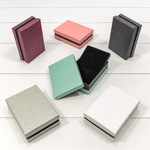 Коробка Ювелирная 11х8х3.5 см Набор 6 шт "Люкс" (Розовый)