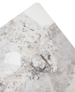 Стол М-City DISAUR Тик Так 120 Pandora Light Пандора, керамика, Черный каркас