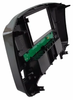 Магнитола для Mitsubishi Pajero 4 2006-2019 (тип 1)- Carmedia KP-M1207-1-FW монитор 12.3" в стиле BMW на Android 11, CarPlay, 4G SIM-слот