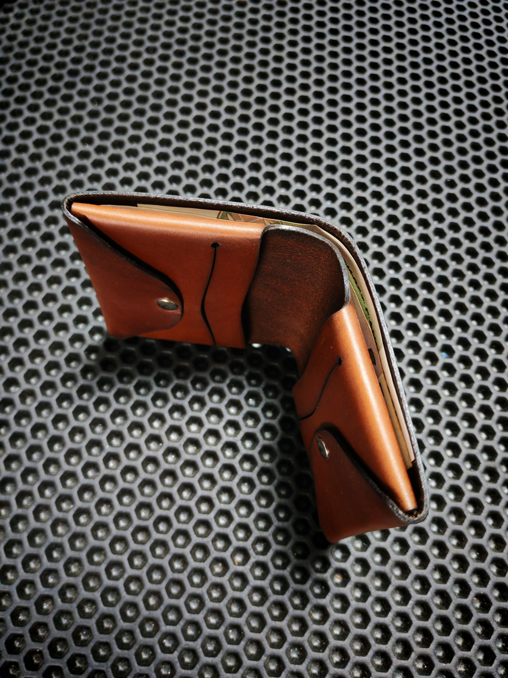 Бумажник Ichimai Коньяк