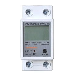 Электросчетчик-мультиметр, амперметр, вольтметр, ваттметр МЭС-К APTRONUS