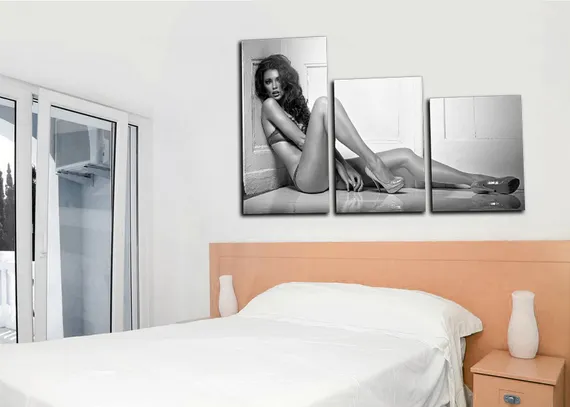 Модульная картина "Черно-белое"