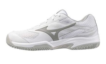 Женские теннисные кроссовки Mizuno Break Shot 5 CC - White