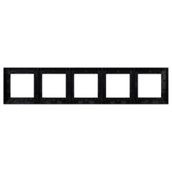 Рамка стеклянная FRM-GLARE-GS-5-BK (Arlight, -) 043806