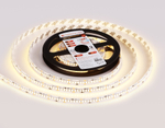 Светодиодная лента GS1401 2835 240Led/ 17W m/ 12V IP20 3000K/ 5000*10*1.2mm/ кратность резки 25mm (2 конт.)