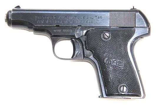 Охолощенный карманный пистолет MAB C образца 1933 г