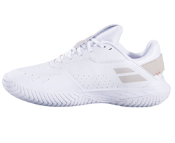 Женские Кроссовки теннисные Babolat SFX Evo Wimbledon All Court - white/grey