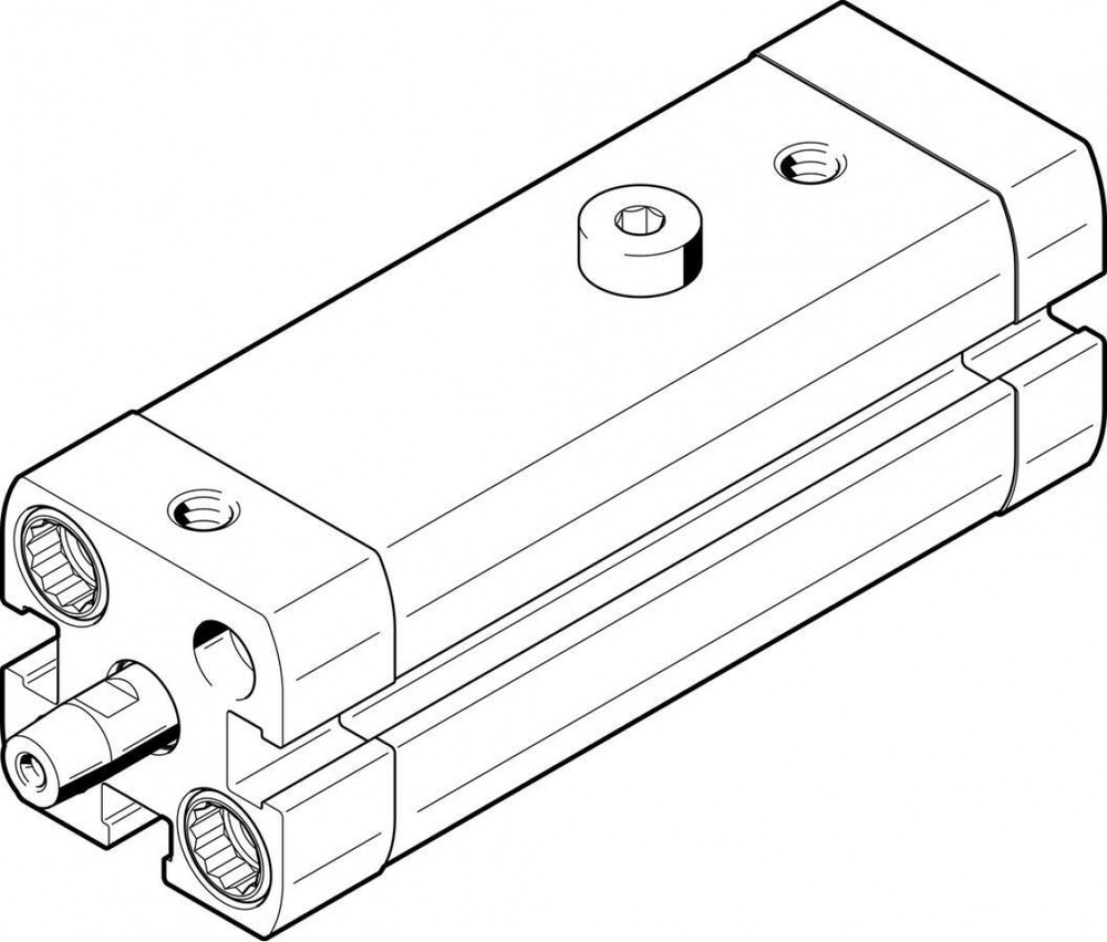 Линейно-поворотный зажим Festo CLR-12-20-R-P-A