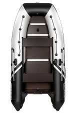 YACHTMAN-320 СК (Яхтман) белый-черный (лодка ПВХ под мотор с усилением)