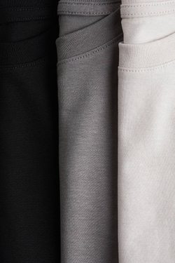 H&M Набор из трех футболок, светло-бежевый