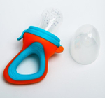 2825286 Ниблер силиконовый, цвет оранжевый/голубой