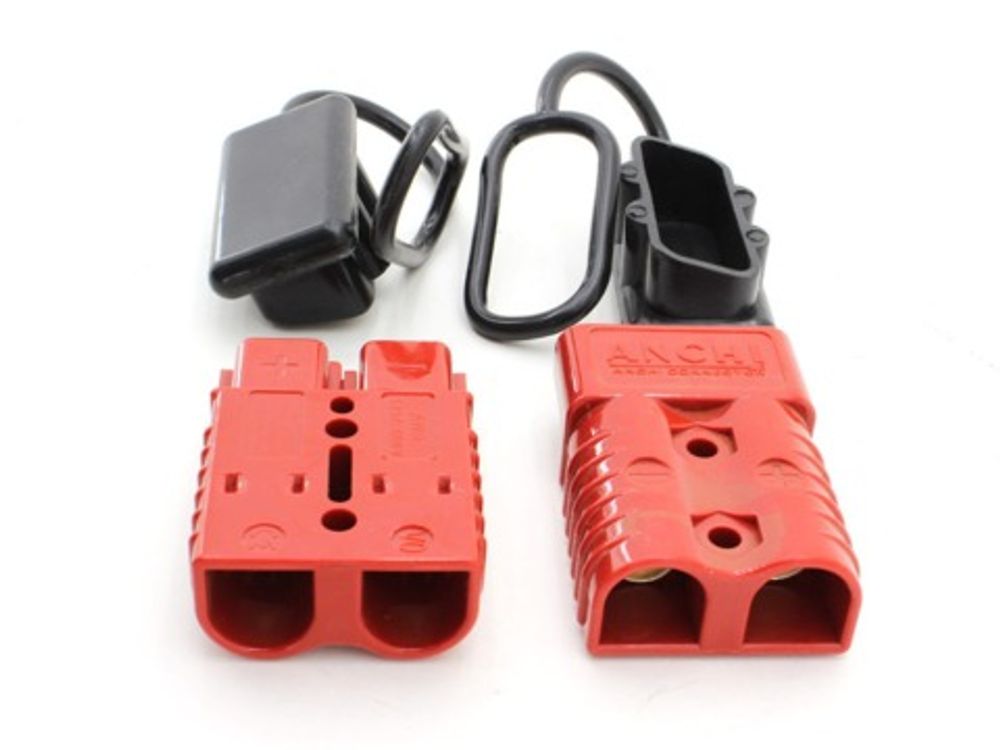 Разъем влагозащищенный TR с заглушкой для подключения лебедки 175A (2 шт.)