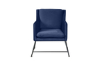 Кресло Alex, бархат синий 29
