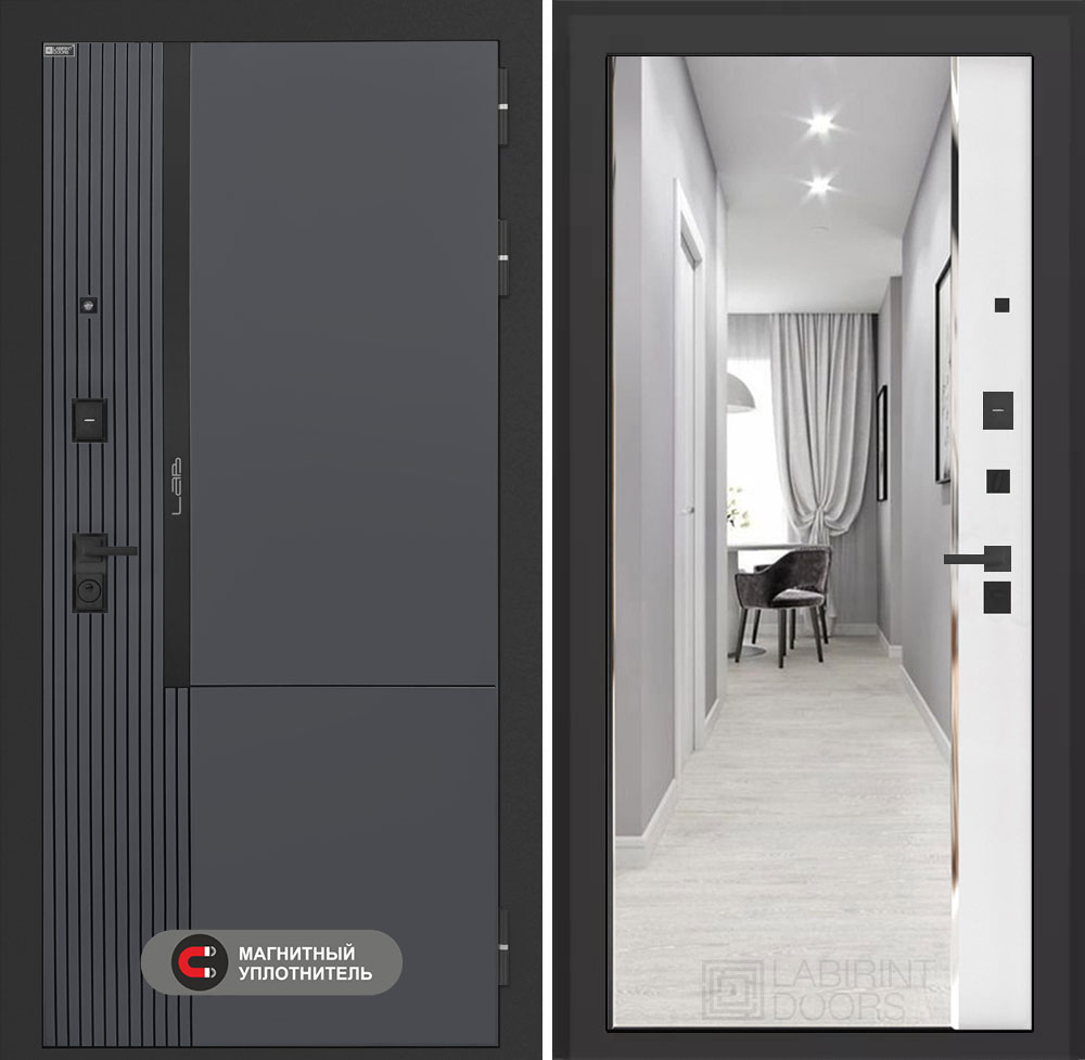 Лаб 2 Про зеркало Панорама белый софт