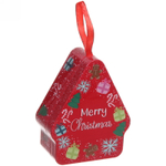 Банка жестяная «Домик» 10,5*8,5*4см подарки