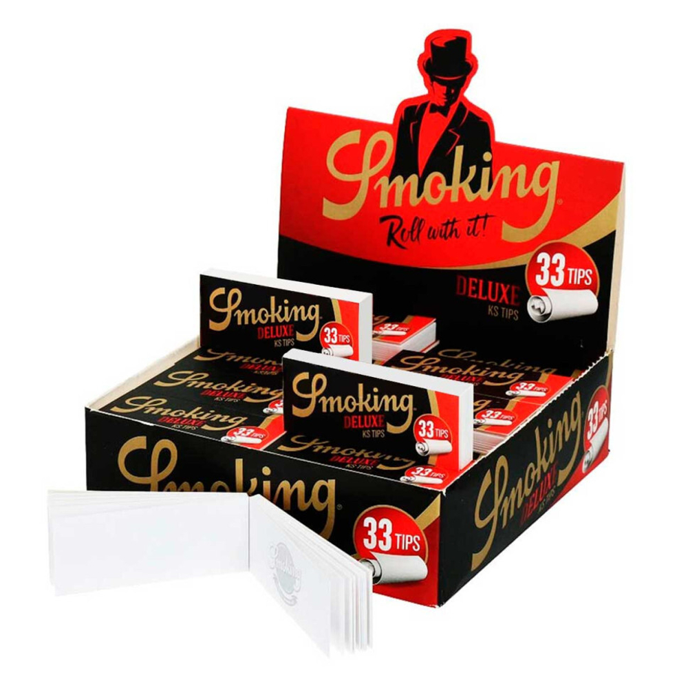 Типсы SMOKING DELUXE (Белые) 33л.