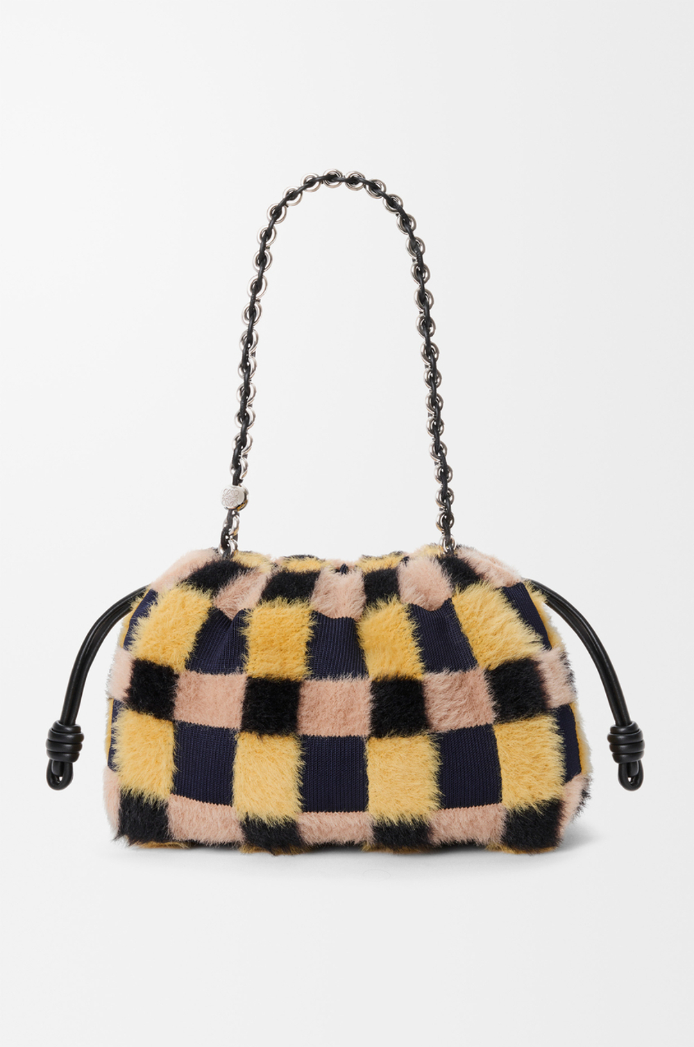 Loewe Средняя сумка Flamenco из жаккардовой вязки, разноцветный