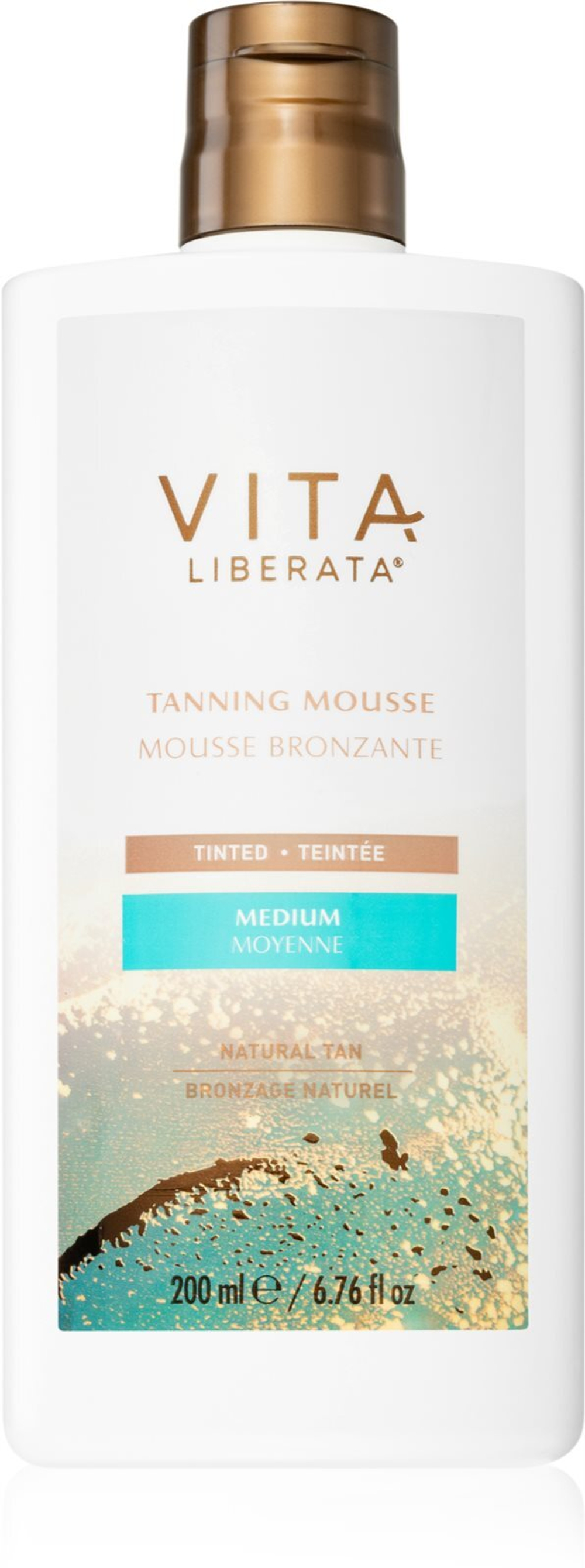Vita Liberata Tanning Mousse Tinted - тонизирующая пена для лица /  Medium 200  ml  / GTIN 5060850670360