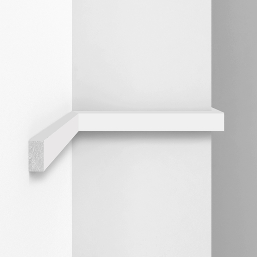 Молдинг гладкий Decomaster ECO LINE D047-115 20х10х2900 мм