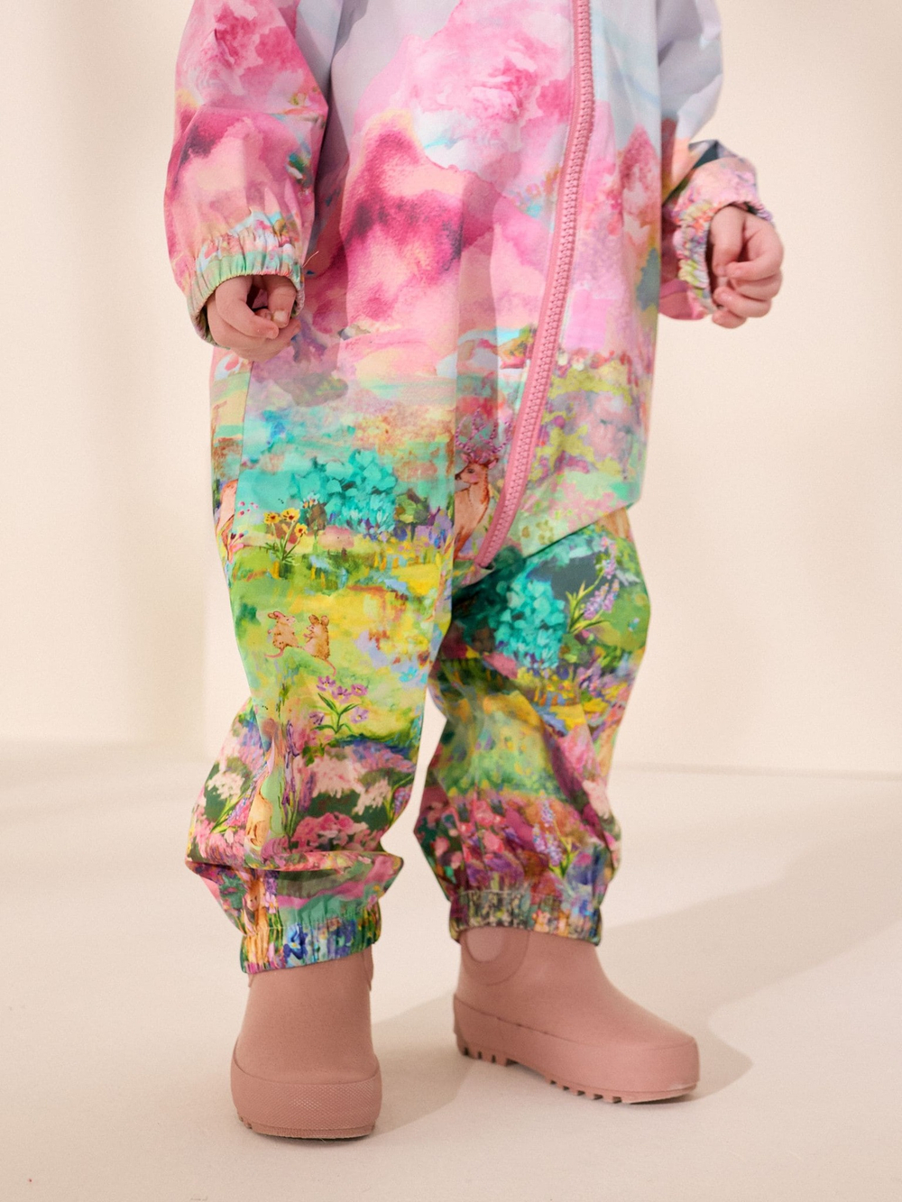 Комбинезон непромокаемый для девочки Next E26-578, Сиреневый