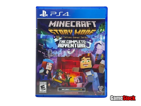 PS4 Minecraft: Story Mode Complete Adventure (Б/У, Русские субтитры, 2102127)