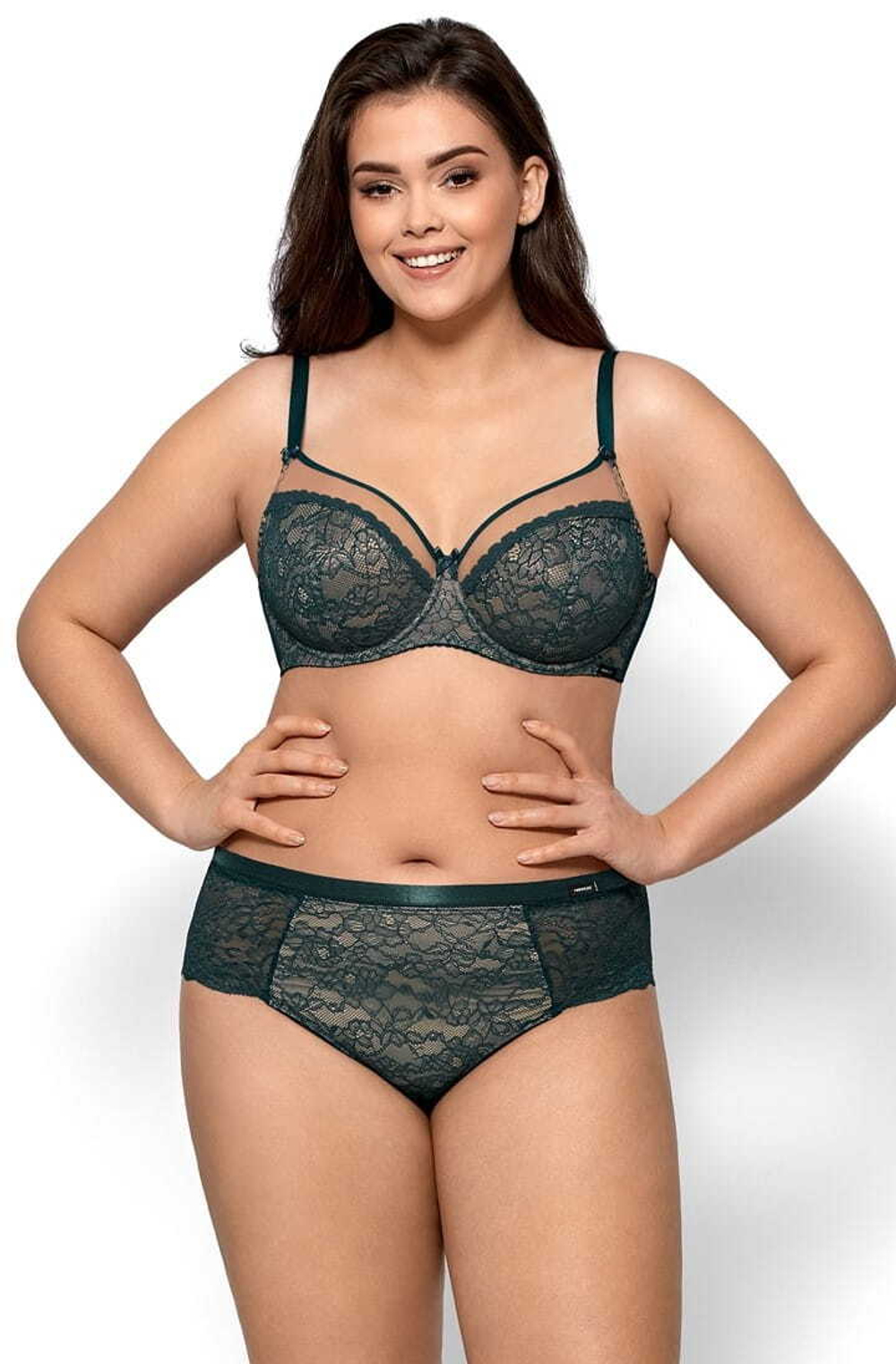 Бюстгальтер Anastasia с мягкими чашками (Размер: 65H) (Цвет: зеленый)