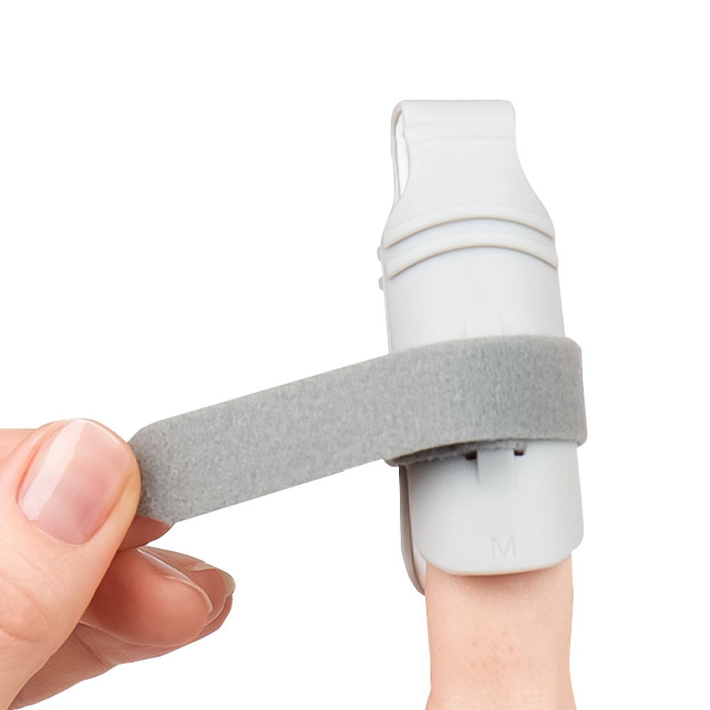 Тутор (шина) на палец руки Тривес Т.38.42 (жесткая фиксация, пластиковый)