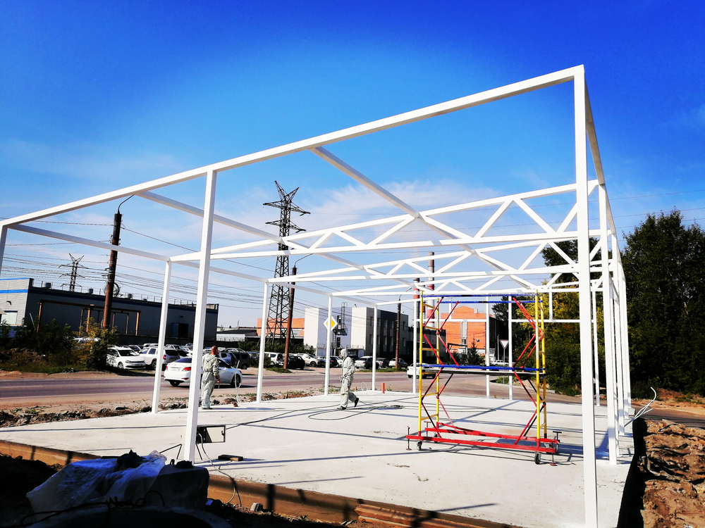 Покраска металлоконструкций