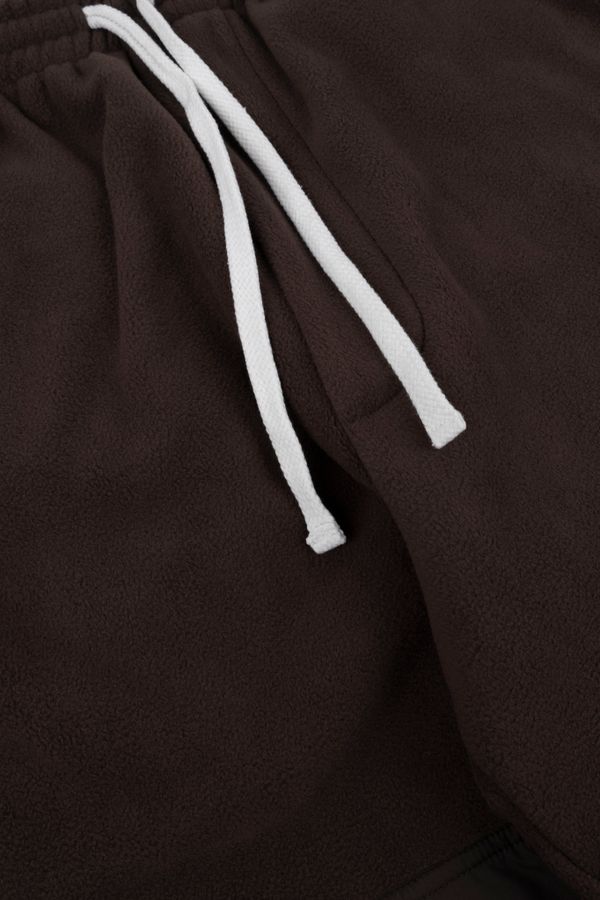 Брюки Fleece коричневые - фото 3