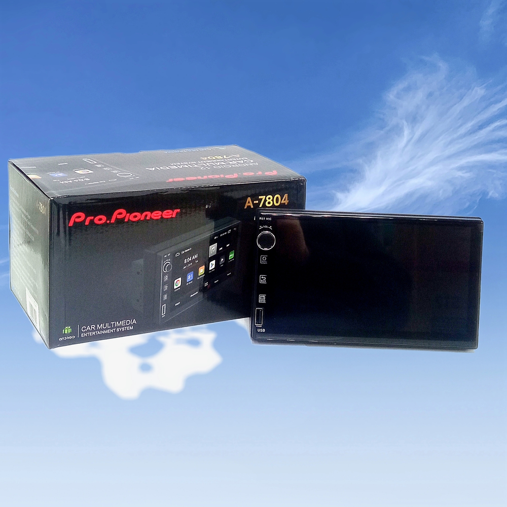 Автомагнитола 2DIN Pro.Pioneer A-7804 (7"/2+32GB/Android12)