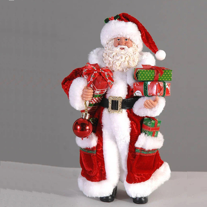 Дед Мороз с подарками 26 см