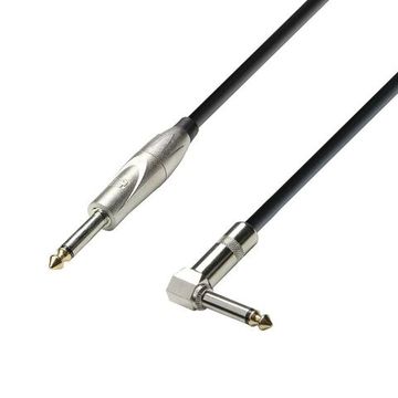 Adam Hall K3IPR0900 - кабель инструментальный, TRS (jack) 6,3 mm mono - TRS (jack) 6,3 mm mono (угло